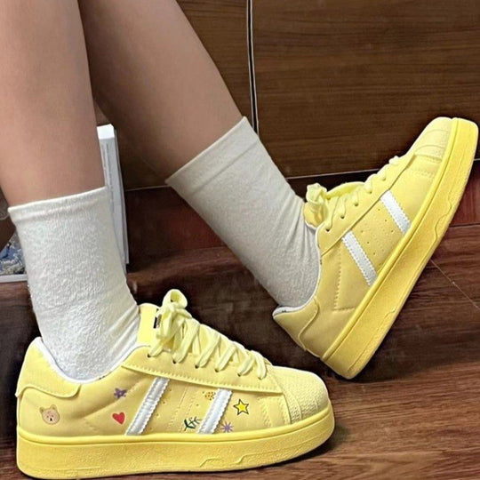 Damen Sportliche Sneaker mit klassischem Design und dämpfender Sohle R&B