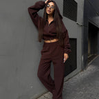 Damen Urbaner Oversized Jumpsuit mit Kapuze