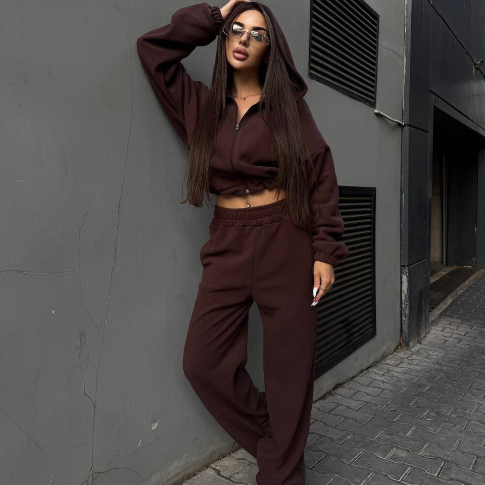 Damen Urbaner Oversized Jumpsuit mit Kapuze