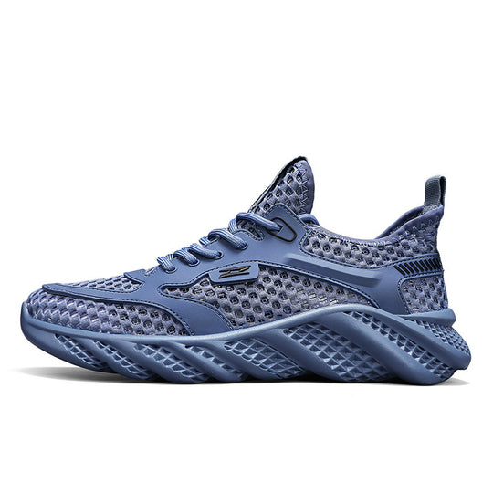 Damen Sportliche Sneakers mit atmungsaktiver Mesh-Oberfläche und rutschfester Sohle R&B