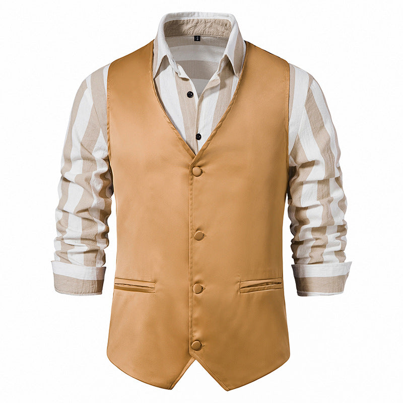 Herren elegante Weste im modernen Design