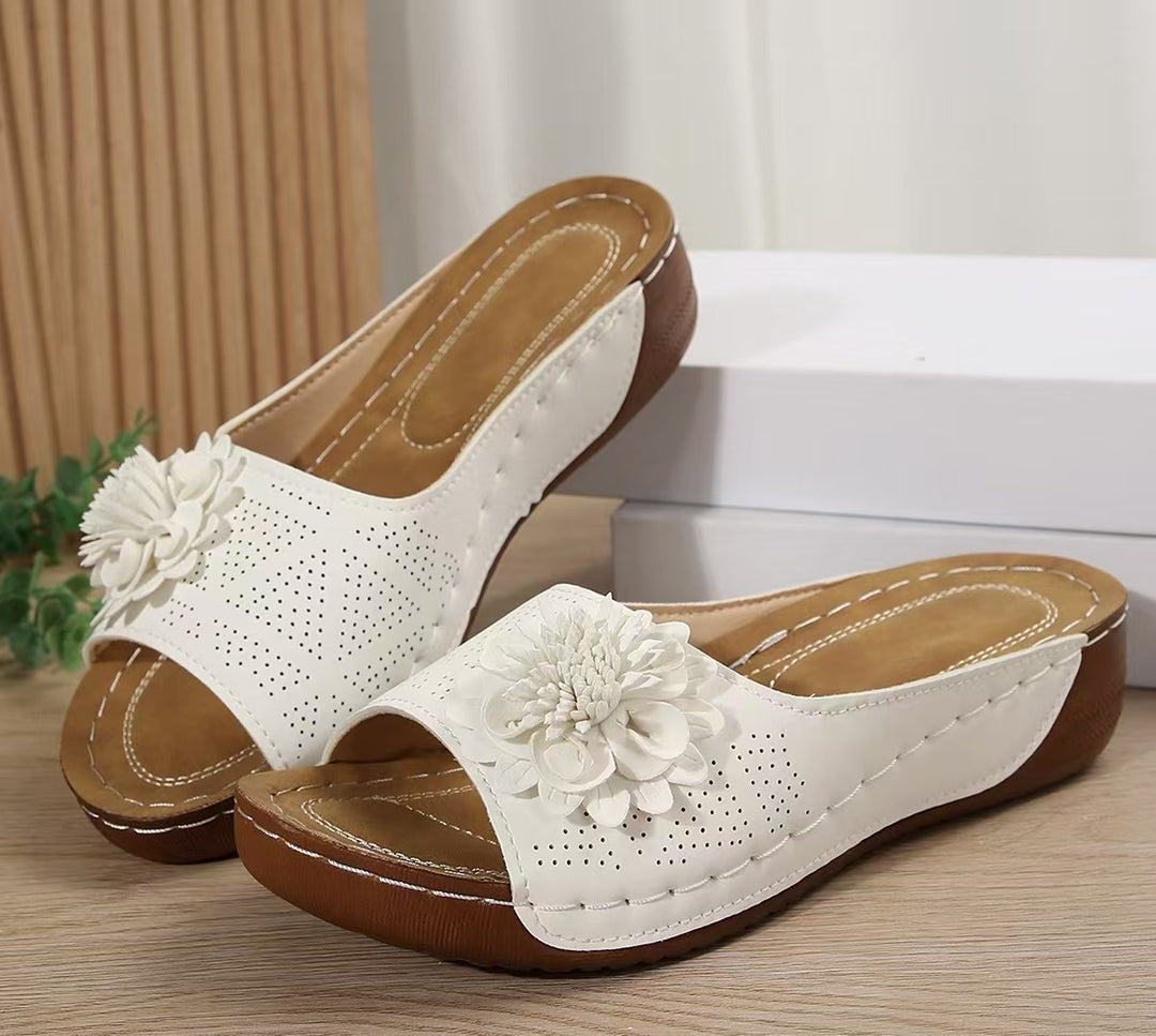 Damen Bequeme Blumenschuhe mit ergonomischer Fußbett R&B