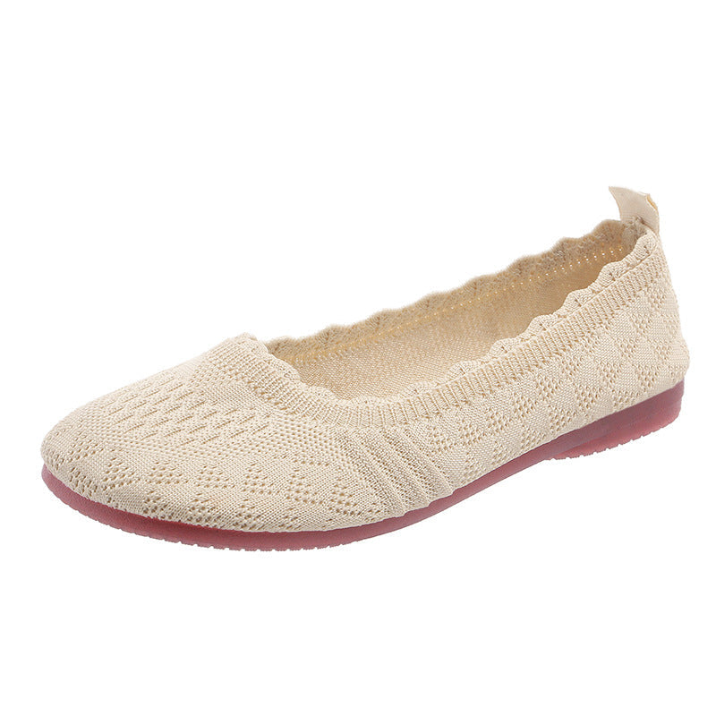 Damen Strick-Ballerinas R&B