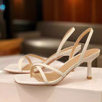 Damen elegante High Heel Sandalen mit verstellbaren Riemchen R&B