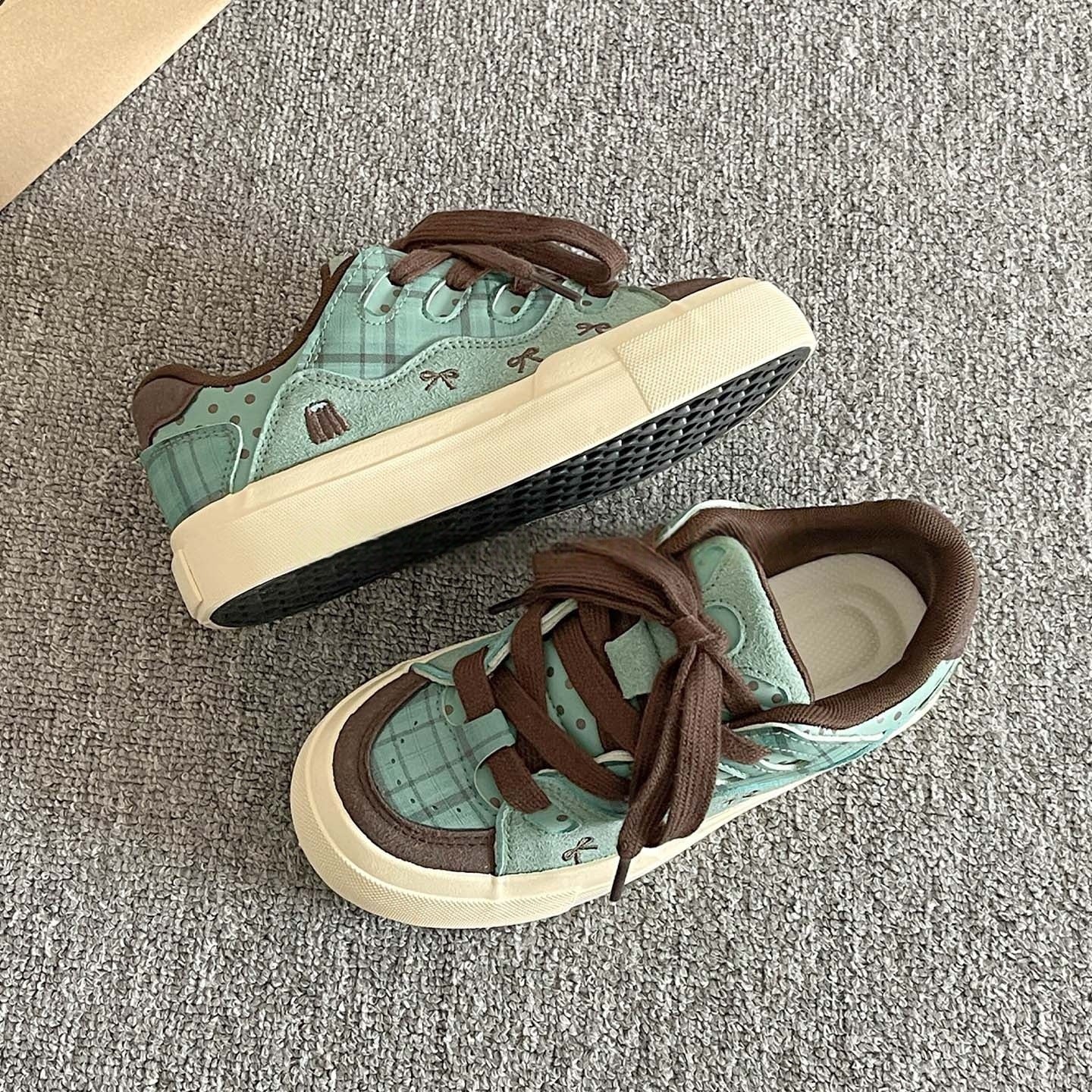 Damen Komfortable Sneaker im verspielten Design