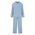 Damen lässiges Sweatshirt- und Pants-Set mit oversized Schnitt R&B