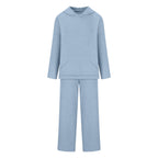 Damen lässiges Sweatshirt- und Pants-Set mit oversized Schnitt R&B