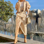 Damen modische Jacke und Rock Set R&B