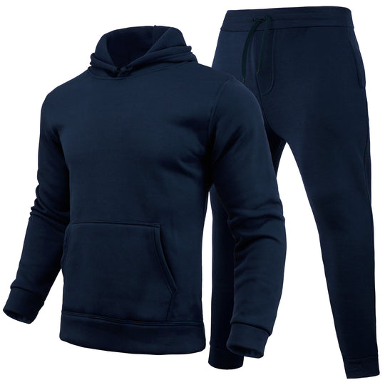 Damen Sportliches Hoodie- und Jogginghose-Set aus hochwertigem Baumwollmix R&B