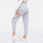 Damen Elegante Jogginghose mit Kordelzug und schmalem Schnitt R&B