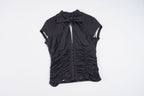 Damen Elegantes Rüschenshirt mit schickem BindR&Band R&B