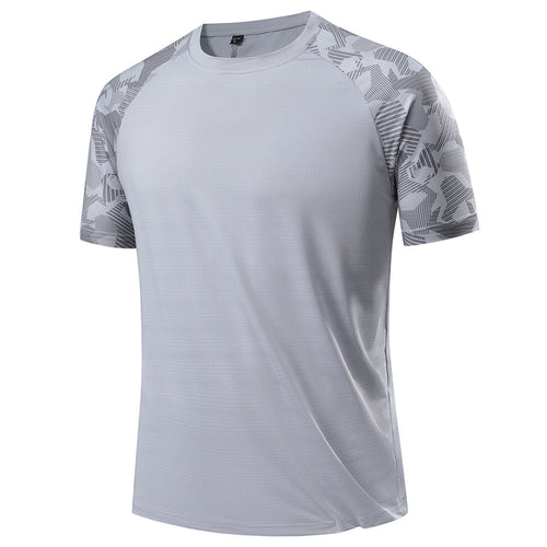 Herren nan atmungsaktives Funktionsshirt mit Raglanärmeln und Tarnmuster R&B