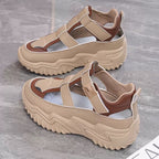 Damen Sportliche Sandalen mit dämpfender Sohle und flexiblem Riemensystem R&B