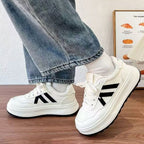 Damen modische Sneakers mit atmungsaktiver Strick-Oberfläche und trendiger Sohle R&B