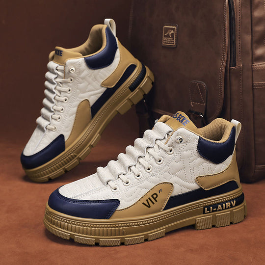 Damen Modische High-Top Sneakers mit komfortabler Dämpfung und strapazierfähigem Obermaterial R&B