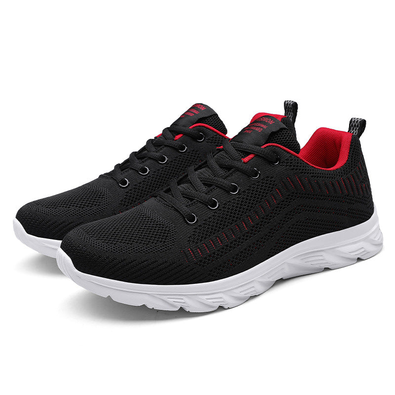 Damen atmungsaktive Sport-Sneaker mit flexiblem Sohlenprofil