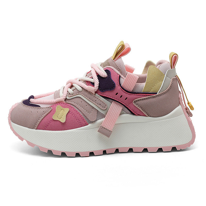 Damen modische Sneakers mit innovativem Design und atmungsaktivem Obermaterial R&B