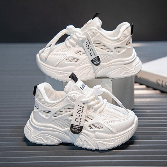 Damen Sneakers im modernen Sport-Look mit atmungsaktiven Mesh-Einsätzen und komfortabler Dämpfung R&B