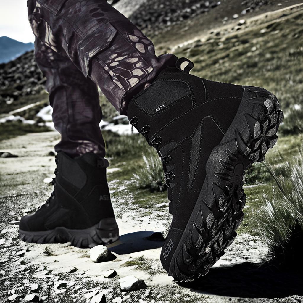 Herren Tactical Bergstiefel mit rutschfester Sohle und strapazierfähigem Obermaterial Heidi Mode