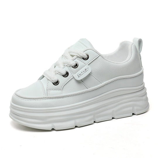 Damen Plateau Sneakers mit komfortabler Dämpfung und stylischer Schnürung R&B