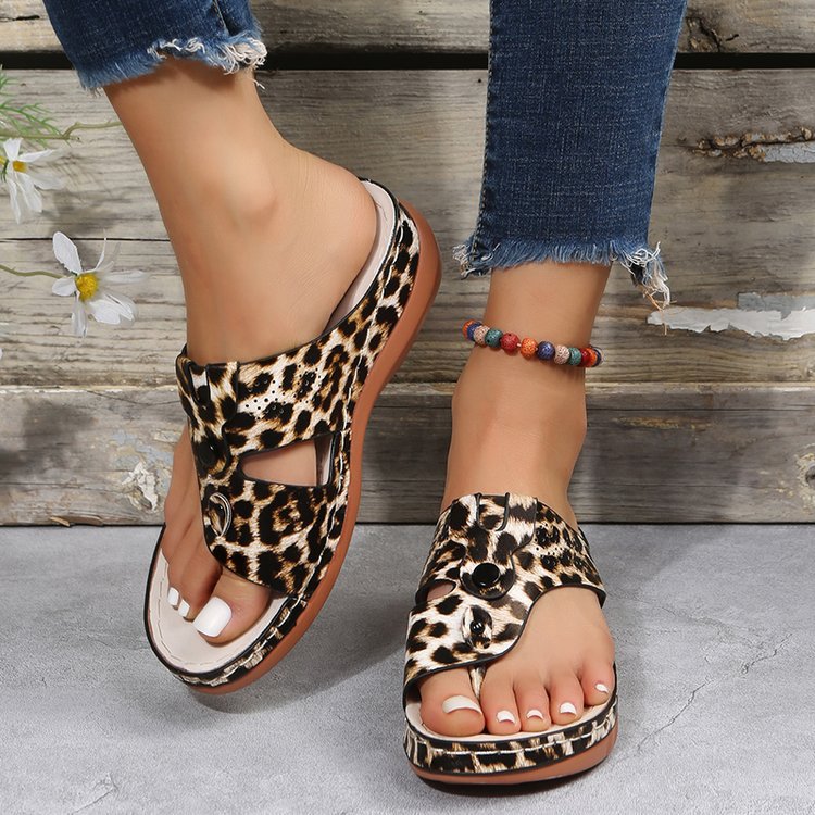 Damen Komfortable Flip-Flop Sandalen mit atmungsaktivem Design R&B