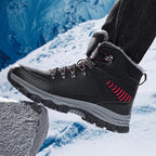 Damen Wasserdichte Winterstiefel mit isolierendem Futter und rutschfester Sohle