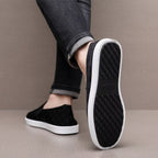 Damen Slip-On Freizeit-Schuhe mit elastischen Einsätzen R&B