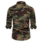 Herren Kamelhaar-Karohemd Shirt