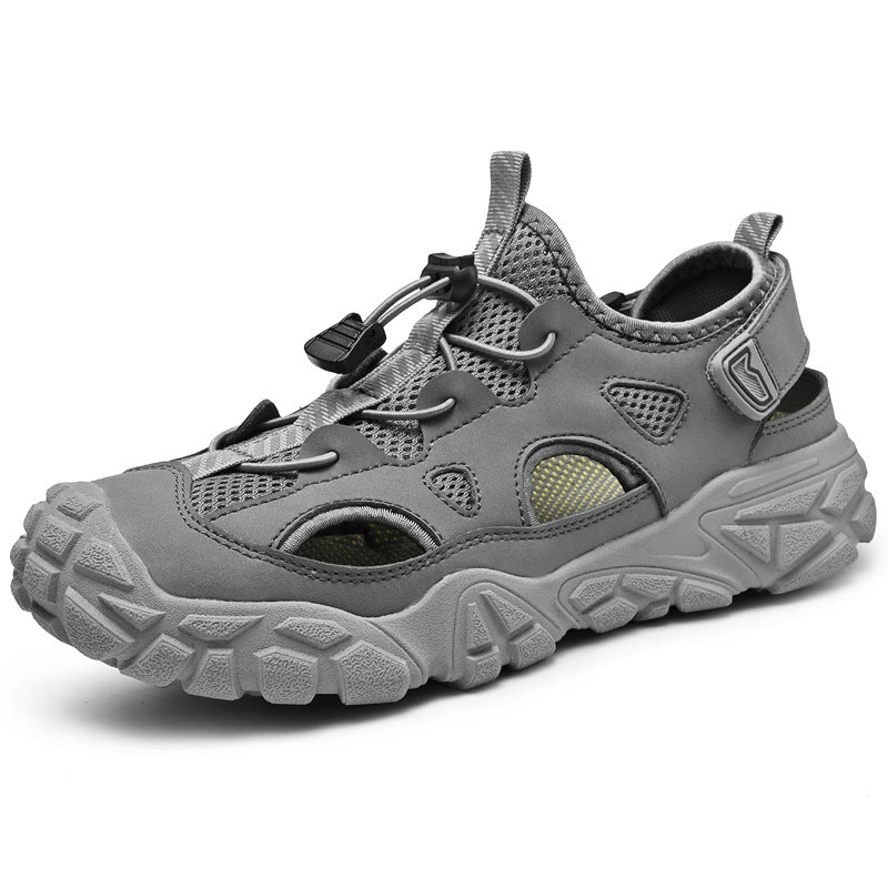 Damen Atmungsaktive Sport-Sandalen mit Anti-Rutsch-Sohle und Verstellbarem Schnellschnürsystem R&B