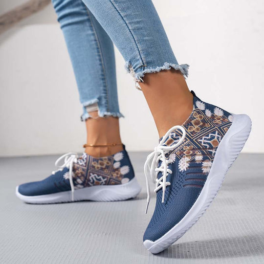 Atmungsaktive Freizeit-Strickschuhe R&B