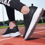 Herren nan dezenter Business-Casual Sneaker mit synthetischem Glattleder, gepolstertem Kragen und profiliertem Gummigrip R&B