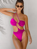 Damen Sportlicher Einteiler mit raffiniertem Cut-Out