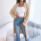 R&B | Einfarbige Strickjacke für Elegante Outfits