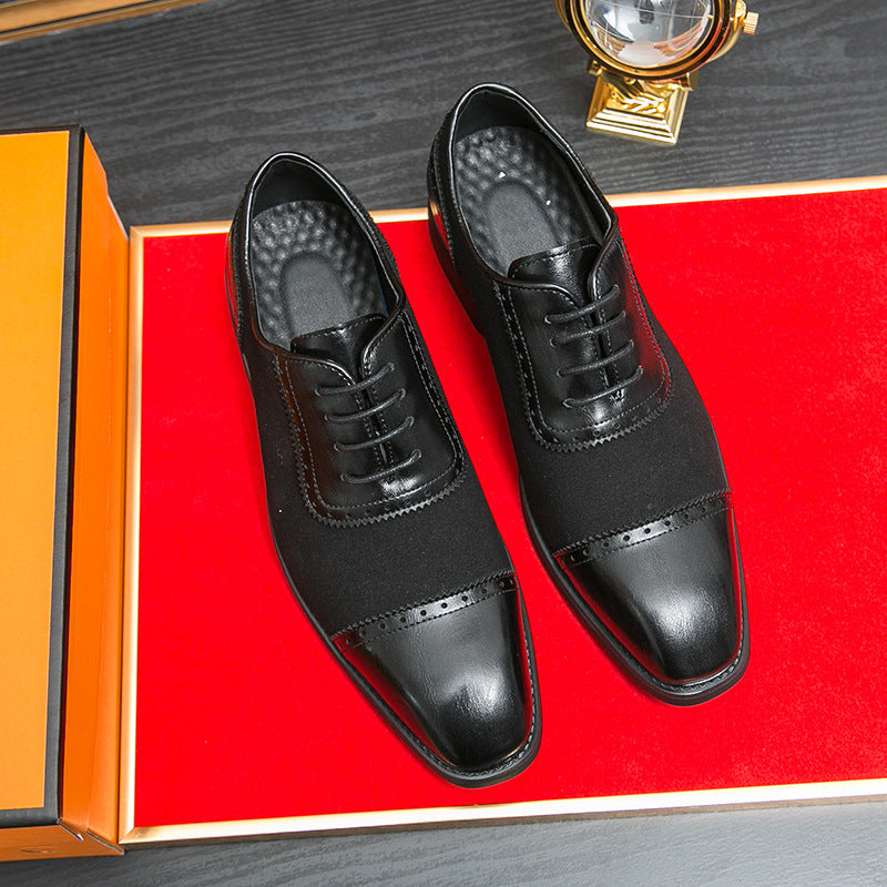 Damen Elegante Schnürschuhe mit hochwertigem Leder und klassischem Design R&B