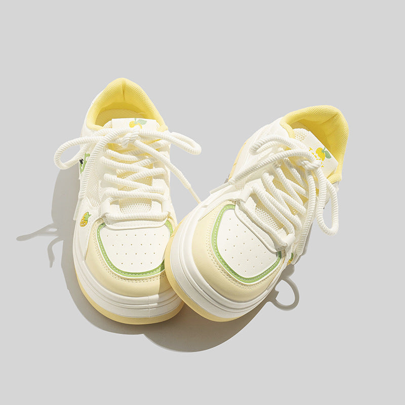 Damen Sneakers mit verspieltem Tierdesign und komfortabler Sohle