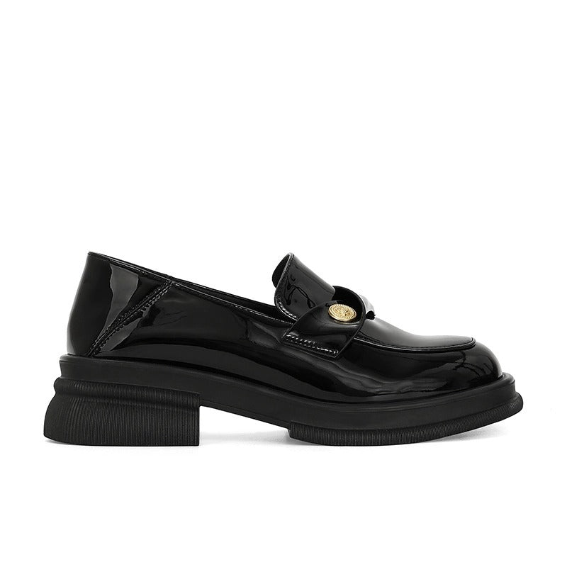 Damen elegante Slipper mit modischer Schnalle und bequemer Sohle R&B
