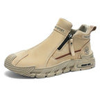 Damen Sneaker mit modischem Reißverschluss und atmungsaktivem Futter