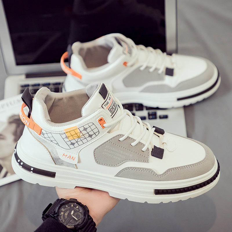 Herren Sportliche Sneakers mit hohem Kragen R&B