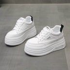 Damen Plateau Sneakers mit ergonomischer Sohle und modischem Design