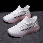 Damen Sportliche Freizeit Sneakers mit atmungsaktiver Mesh-Oberfläche und dämpfender Sohle R&B