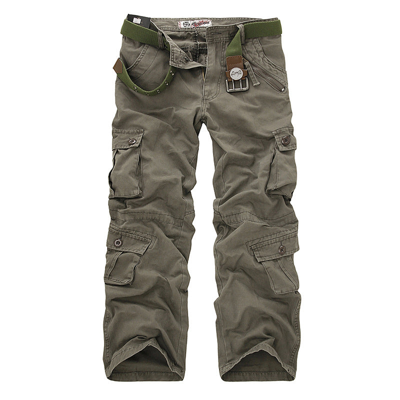 Herren Cargo-Hose mit elastischem Bund und vielseitigen Taschen R&B