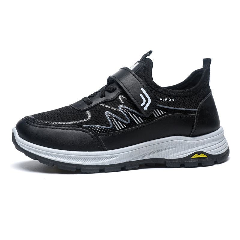 Damen Sportliche Sneakers mit Klettverschluss und rutschfester Laufsohle R&B