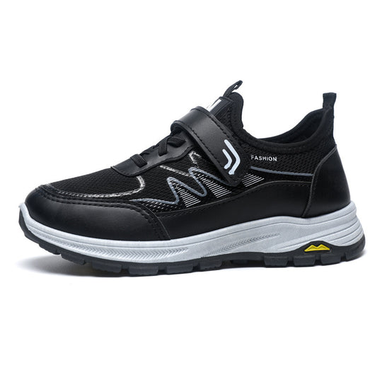 Damen Sportliche Sneakers mit Klettverschluss und rutschfester Laufsohle R&B