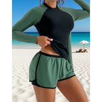 Damen Surfer-Langarmshirt