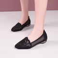Damen Ballerinas mit eleganten Spitzen und flacher Sohle R&B