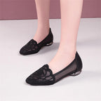 Damen Ballerinas mit eleganten Spitzen und flacher Sohle R&B