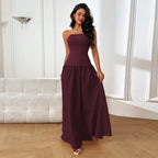 Damen Elegantes Maxikleid mit floralem Akzent R&B