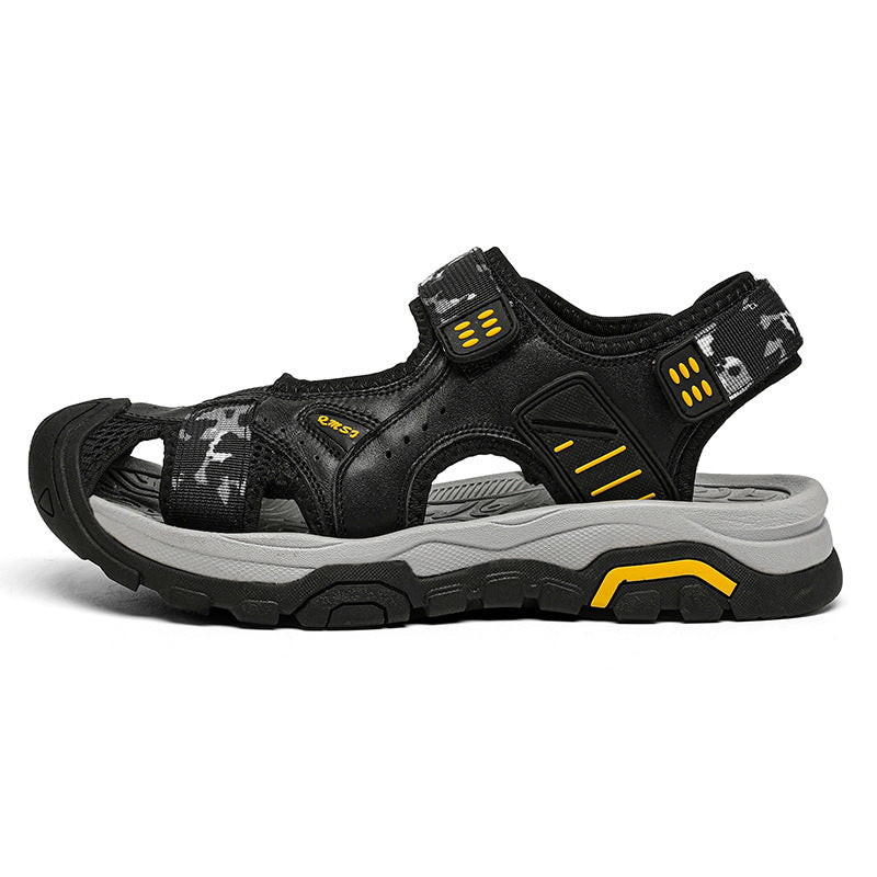 Damen Sportliche Trekkingsandalen mit verstellbaren Riemen und rutschfester Sohle R&B