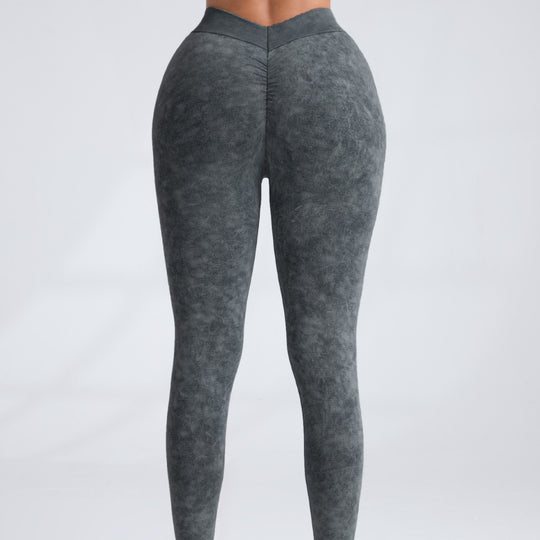 Damen High-Waist Komfort Leggings mit Sculpt-Effekt R&B