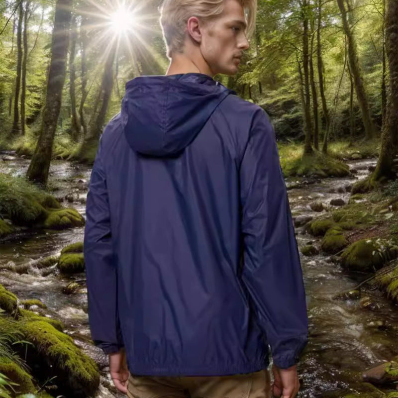 Herren winddichte Outdoor-Jacke R&B